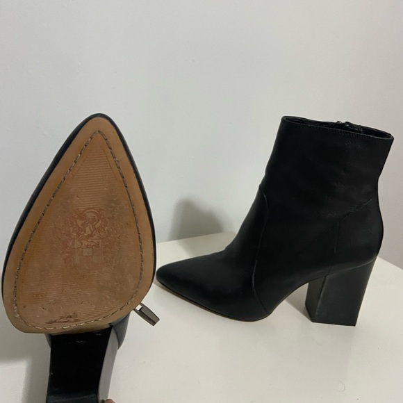 Vince Camuto black heeled boots. Real leather. Size 8. - Picture 7 of 14